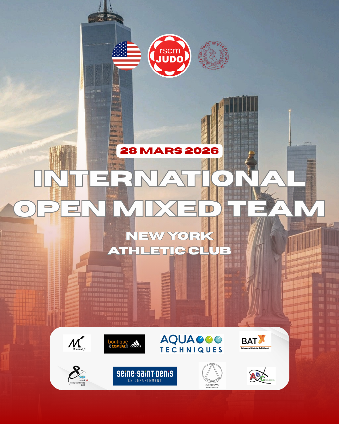 vignette Le club à l’international avec le New York Open Mixed Team 🇺🇸