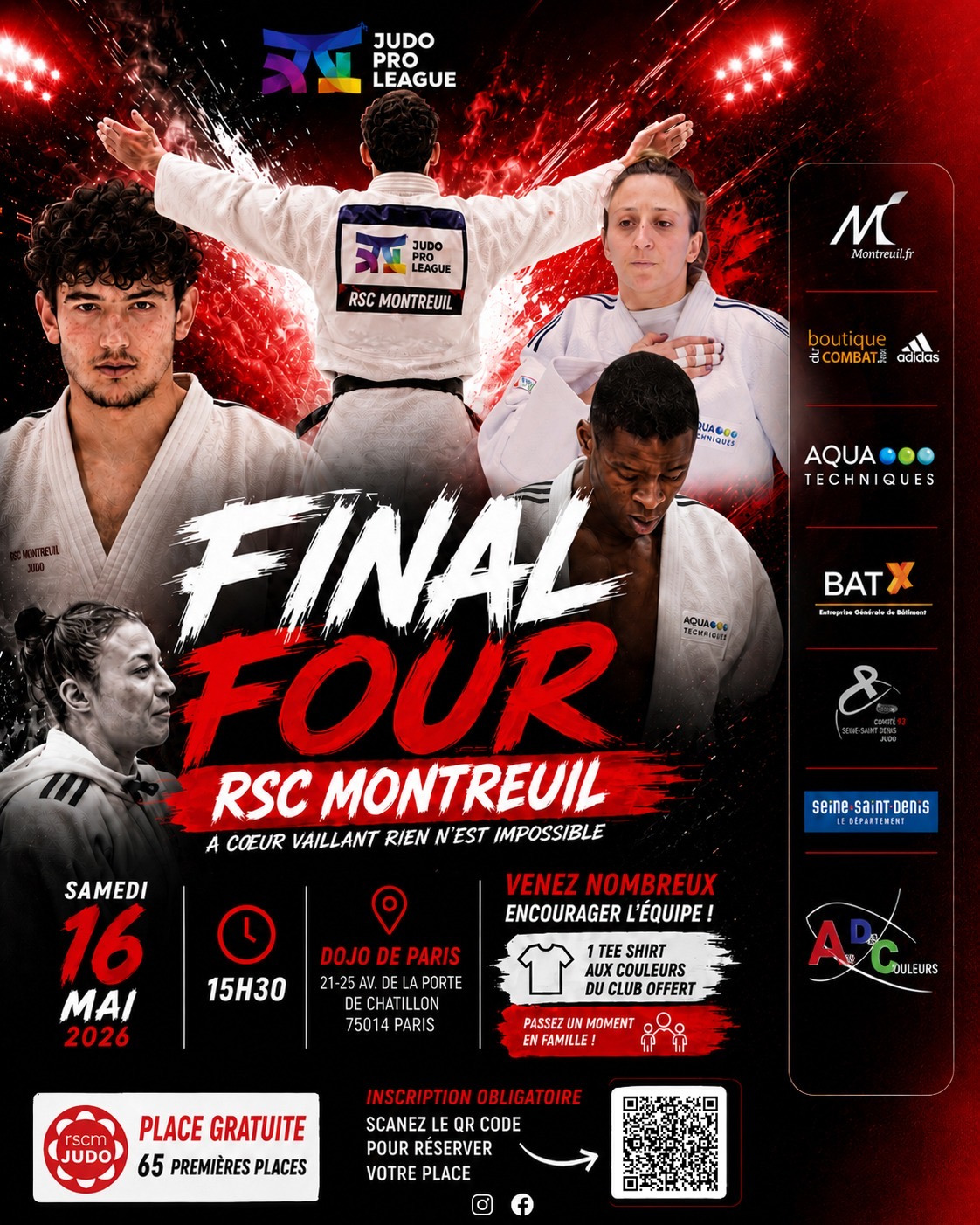 vignette Le RSC Montreuil au rendez-vous du Final Four de la Judo Pro League