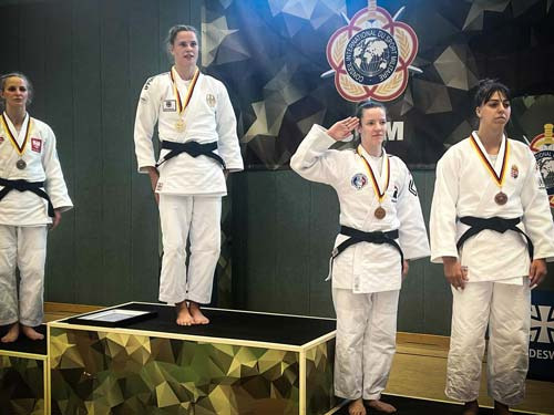 vignette 🥉Aurore Cabanne en bronze aux Championnats du Monde Militaire